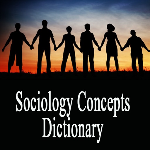 Sociology Dictionary Terms Definitions icon