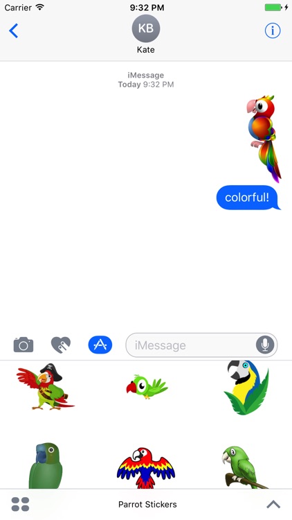 Parrot Stickers