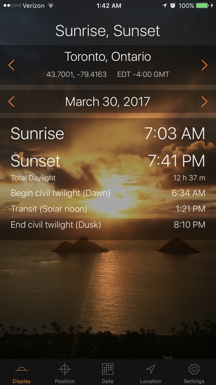 Sunrise Sunset Pro
