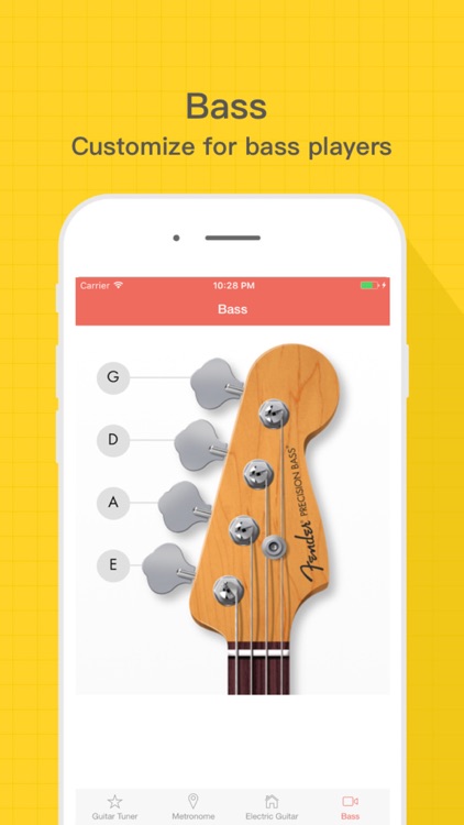 Tuner and Metronome - For Guitar, Bass and Ukulele screenshot-3