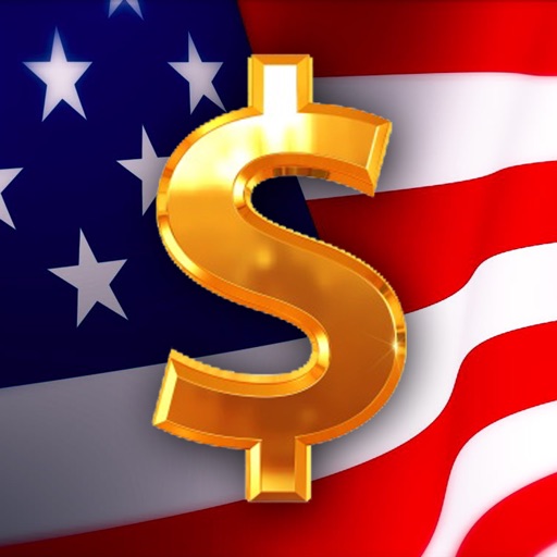 Money Growth - US dollars Icon