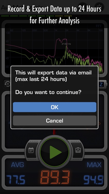 Decibel 10: Noise dBA Meter, FFT Spectrum Analyzer screenshot-4
