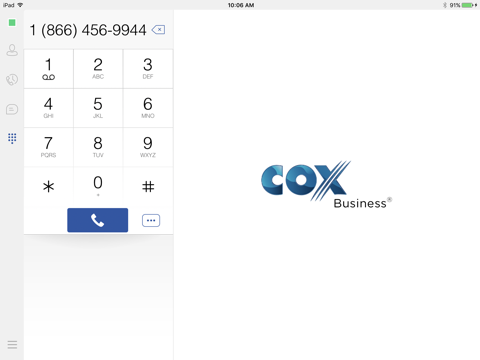 Cox Business UC App for iPad screenshot 2