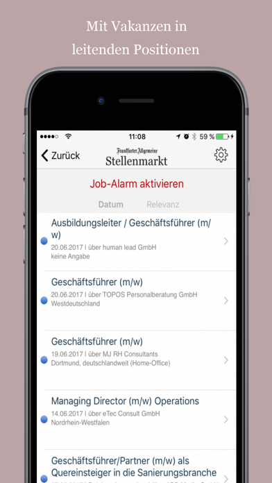 F.A.Z. Stellenmarkt – Ihre App für die Jobsucheのおすすめ画像4