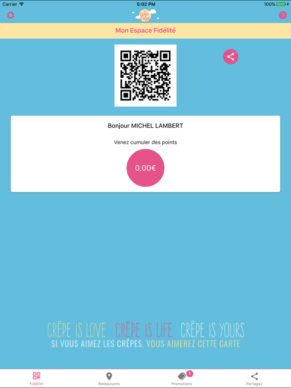 Screenshot #4 pour La Carte Crêpe