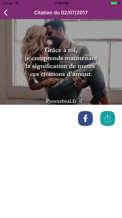 Screenshot #3 pour Citations d'Amour en images