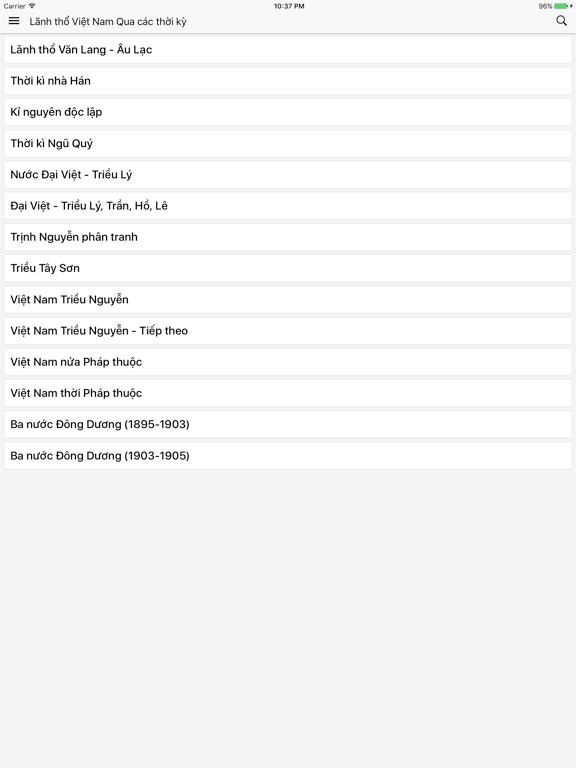 Screenshot #5 pour Lich Su Viet Nam