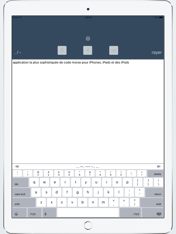 Screenshot #6 pour Morse Code Guru
