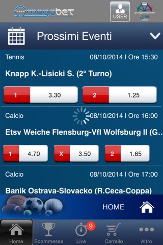 Omegabet Scommesse Sportive screenshot 2