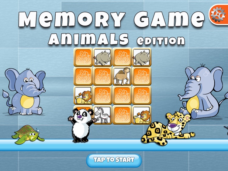 Memory Game Animals Edition