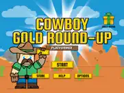 cowboy gold round-up platformer game ipad capturas de pantalla 1