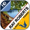 Ray Roberts offline chart for lake and park trails