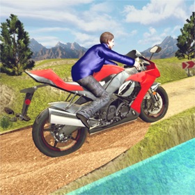 屏幕截图 (3) Moto Hill Racing 3D