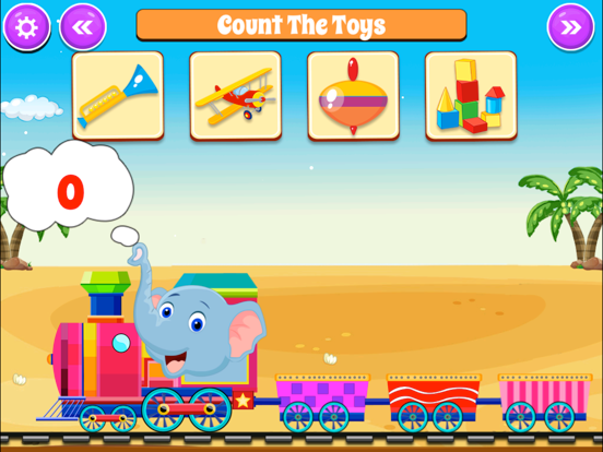 ABC 123 Learning Train For Kids iPad screenshot