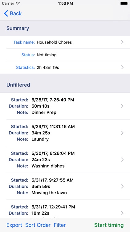 Time Everything - Productivity Timer