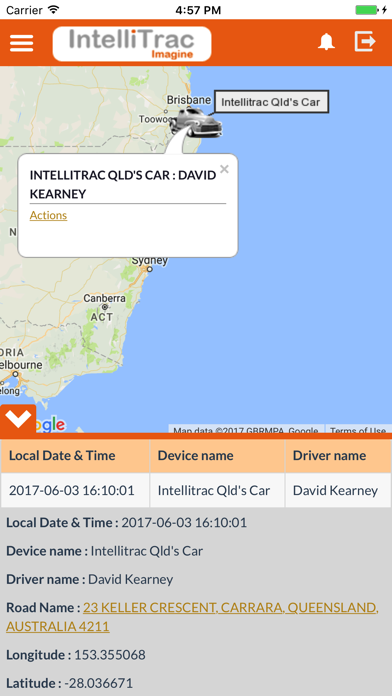 Screenshot #3 pour IntelliTrac GPS Tracker AUS