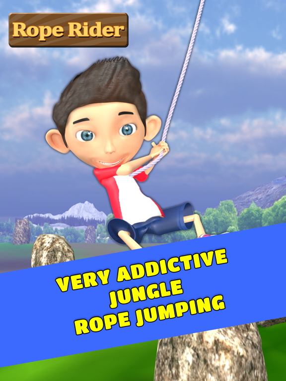 Screenshot #4 pour Rope Rider : Jungle Jump