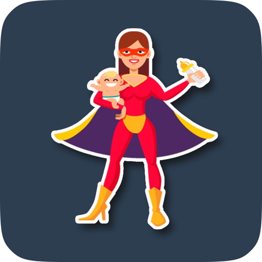 Super Mom Mothers Day Stickers for Messaging icon