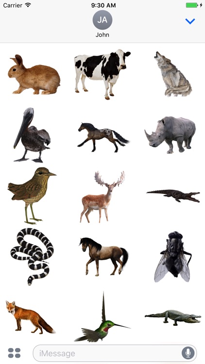 Animals Stickers for iMessage!