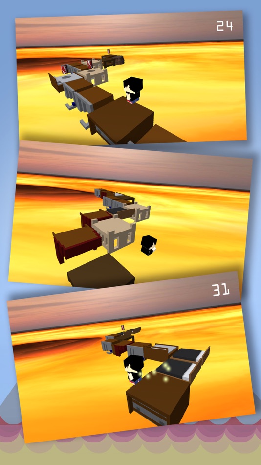 #2. The Floor is Lava 3D (iOS) 由: Bonifacio Melero