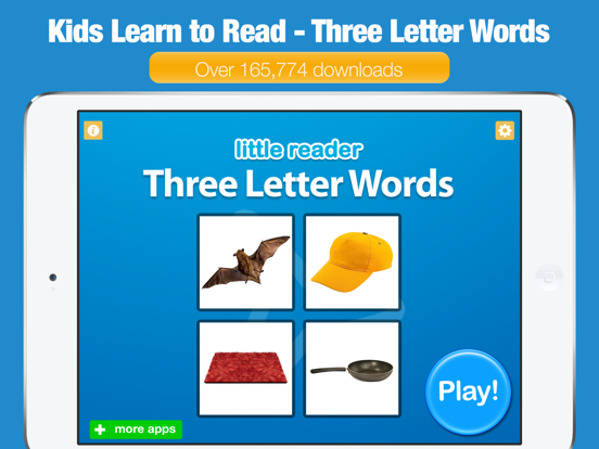 Kids Learning to Read - Little Reader 3 Letter Words screenshot