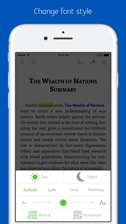 The wealth of nations - sync transcript, audio screenshot-3