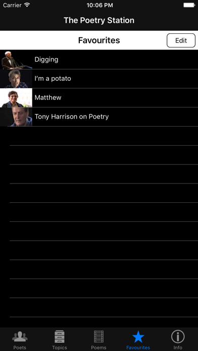 Screenshot #3 pour Poetry Station