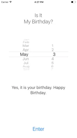 Game screenshot IsItMyBirthday apk