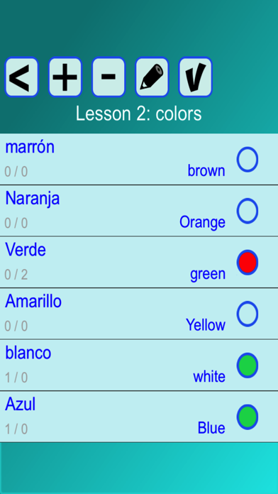 Woorden ES (Spanish Course) Screenshot