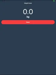 dbp weight scale ipad bildschirmfoto 2