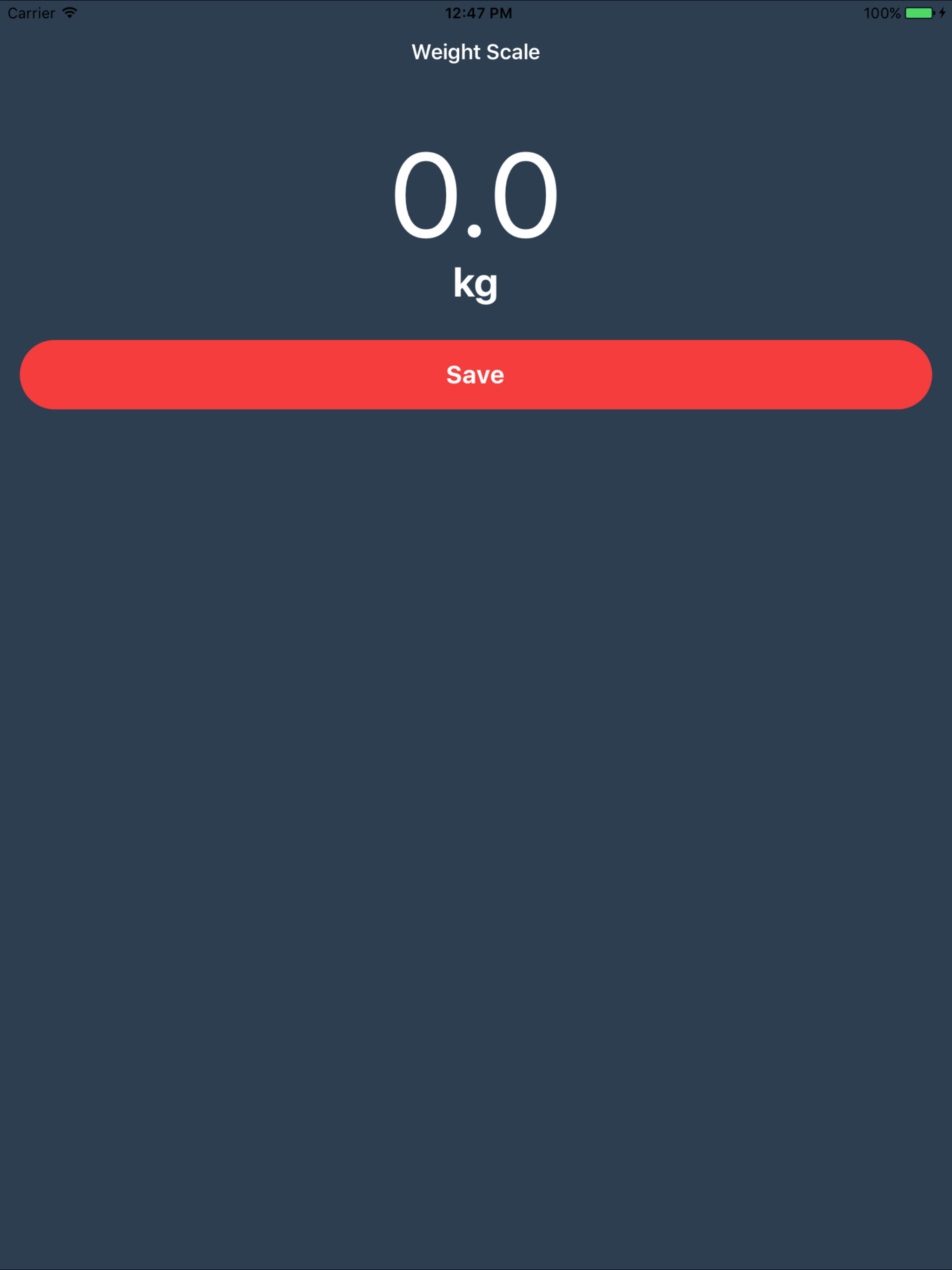 DBP Weight Scale