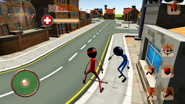 Stickman Ninja War Extreme Fight 3D(圖2)-速報App