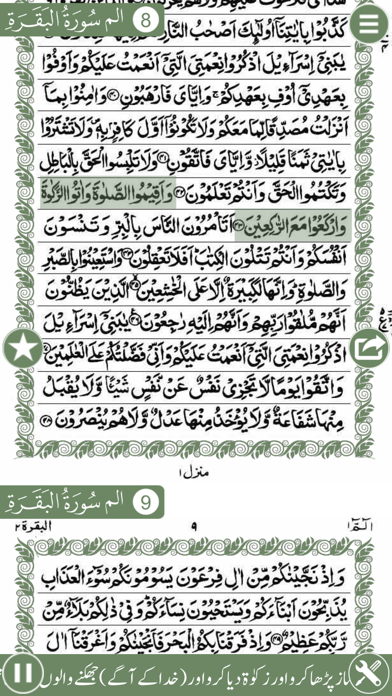 How to cancel & delete Holy Quran Pak Explorer 15 Lines With Urdu Audio from iphone & ipad 1