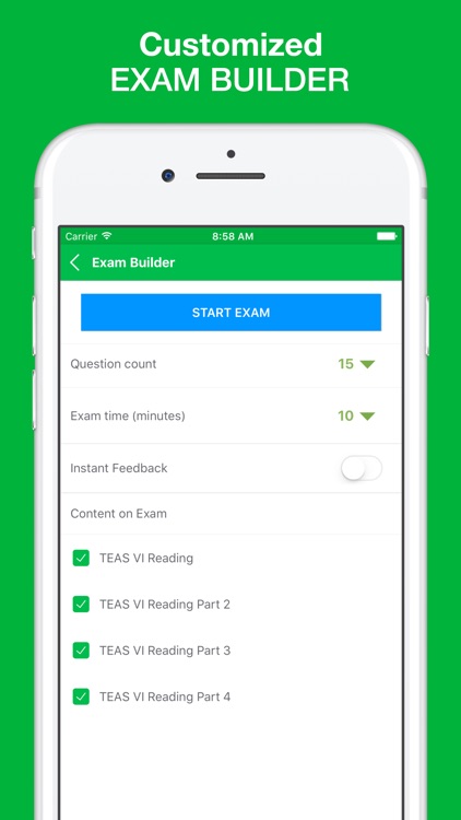 TEAS Reading Exam Questions 2017