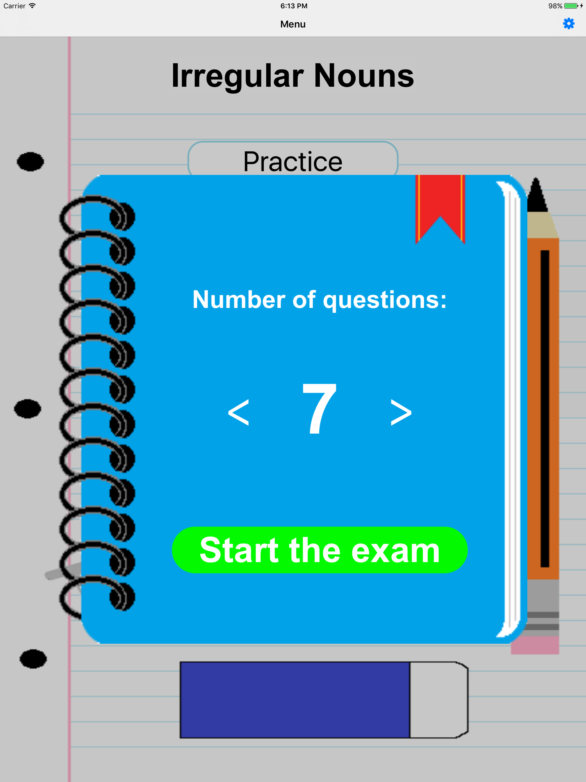 Irregular Nouns screenshot 8