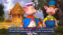 the 3 little pigs - book & games iphone screenshot 3
