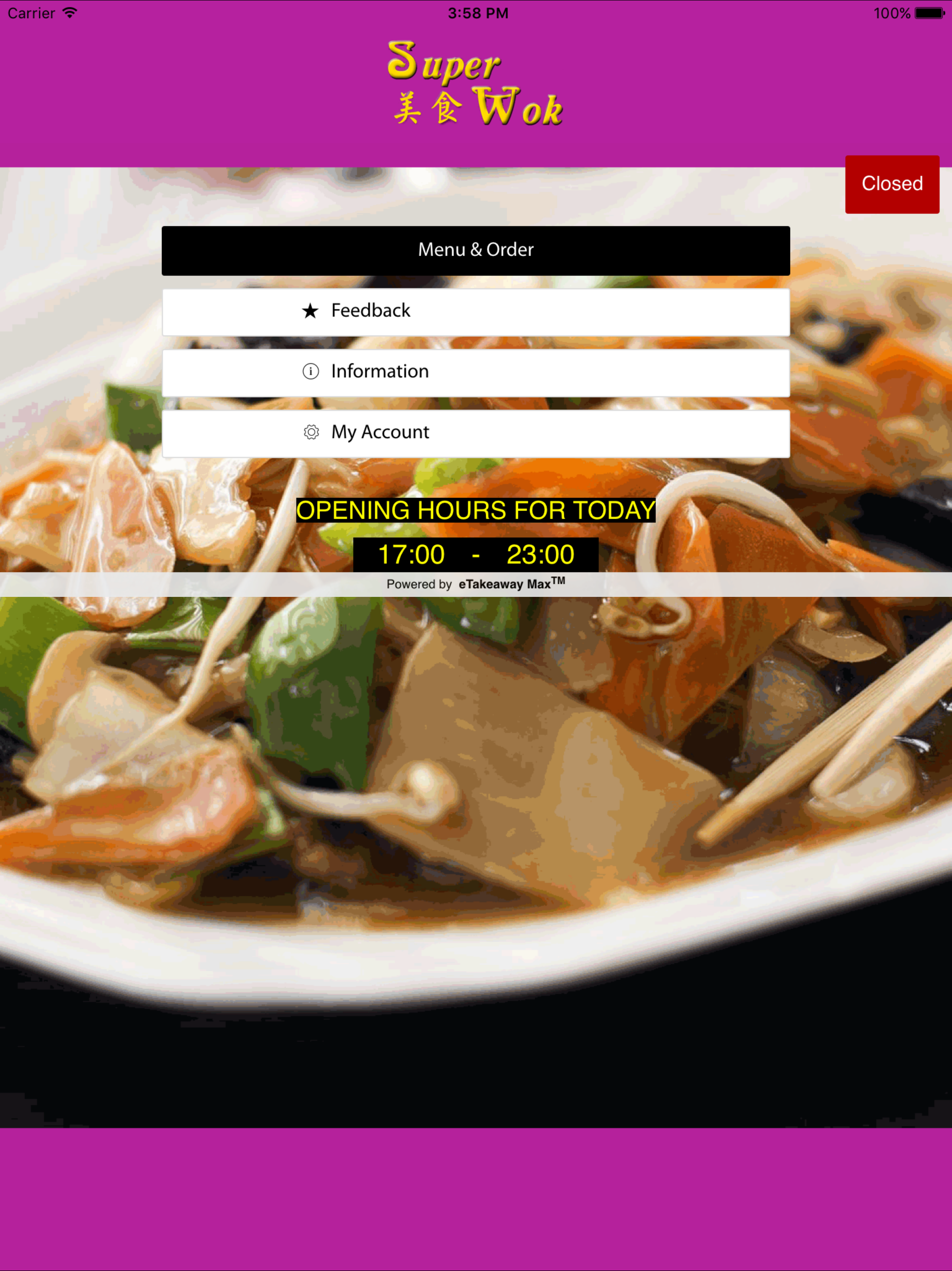Super Wok Farnborough screenshot 5