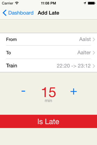 Late train screenshot 2