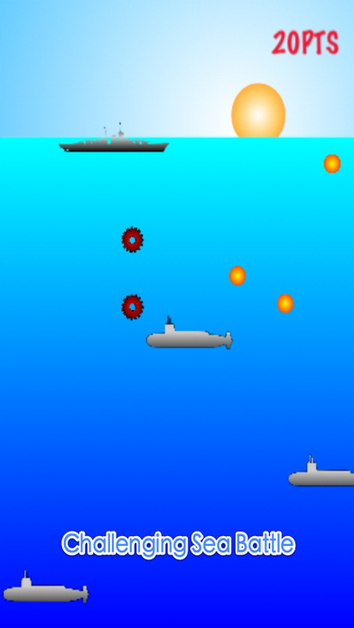 Screenshot #1 pour Battleships vs Submarines - Naval Battle