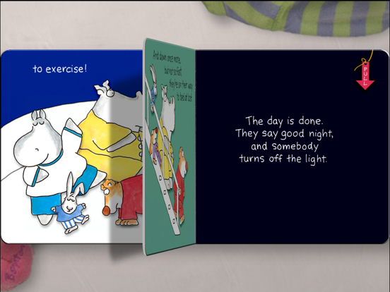 The Going to Bed Book by Sandra Boynton iPad app afbeelding 4