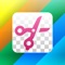 PhotoCut allows you to superimpose multiple images by various tools