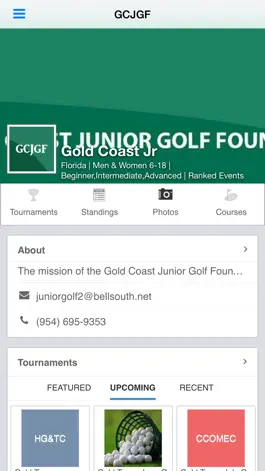 Game screenshot Gold Coast Junior Golf mod apk
