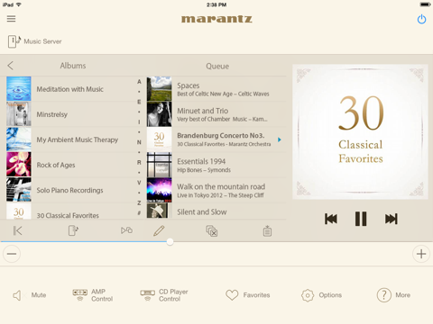 Screenshot #5 pour Marantz Hi-Fi Remote