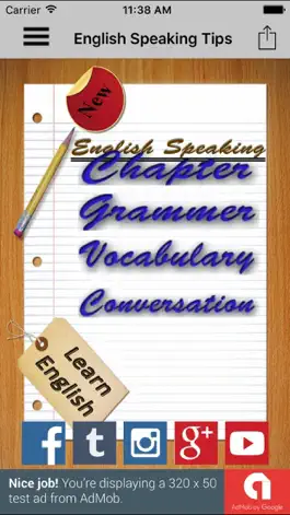Game screenshot English Speaking Course - Learn Grammar Vocabulary mod apk