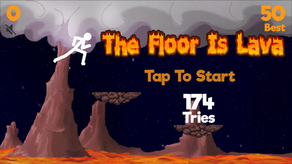 #1. The Floor Is Lava: For Real (iOS) 由: Ryan Knightly