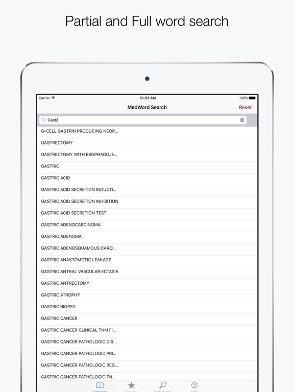 Screenshot #6 pour Medical Dictionary and Terminology (AKA MedWords)