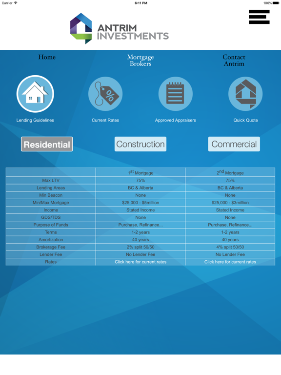 Screenshot #5 pour Quick Quote by Antrim Investments