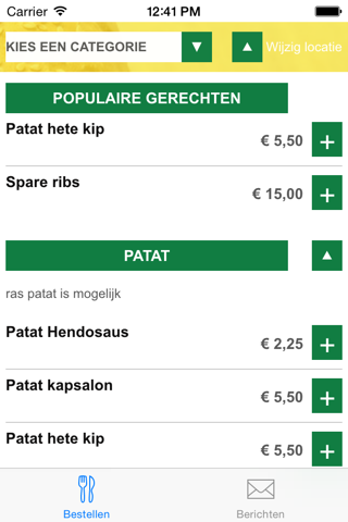 Snackbar Hendo/Lage - náhled