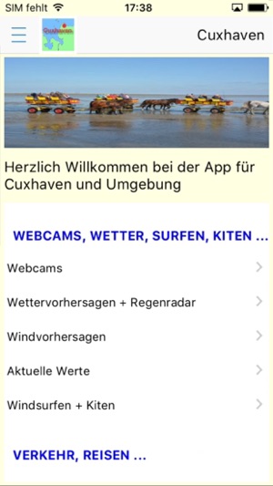 Cuxhaven App für den Urlaub