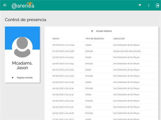 Screenshot #5 pour Atenea Gestión de academias